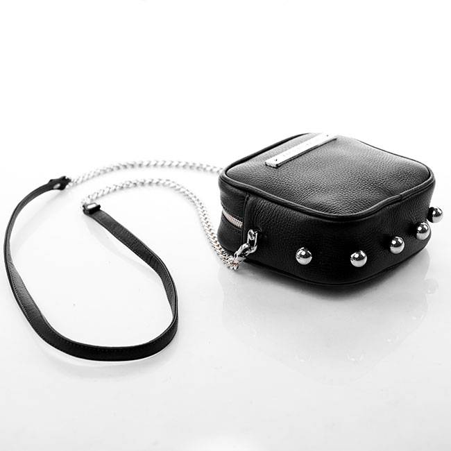 Сумка кожаная Киви Yana Belyaeva Черная