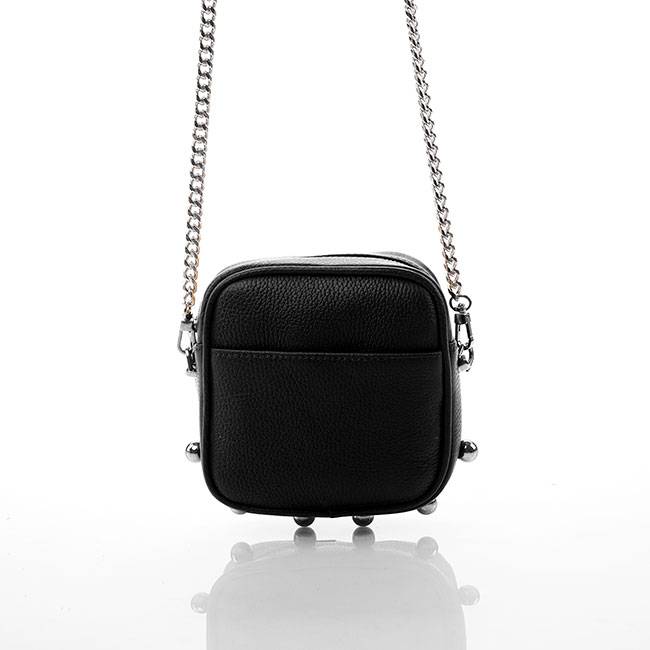 Сумка кожаная Киви Yana Belyaeva Черная