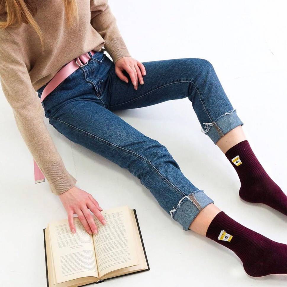 Носки высокие MySox Капучино