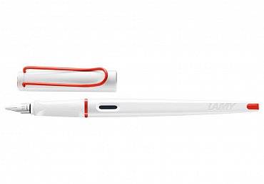 Перьевая Ручка Lamy Joy Белая с красной клипсой 1,5 мм