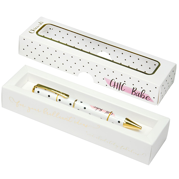 Ручка шариковая Chicardi Chic Babe