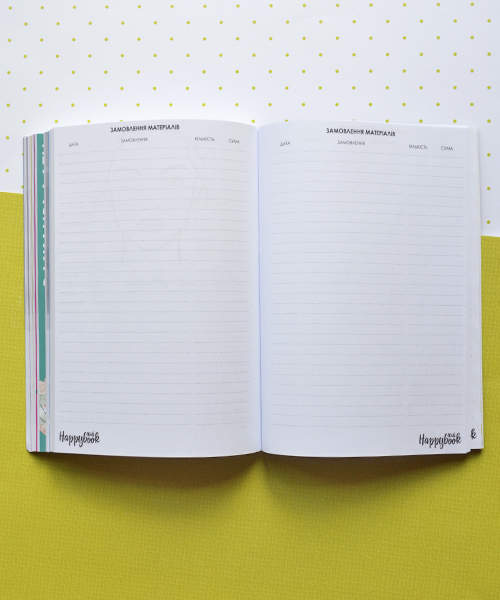 Планер HappyBook Майстри манікюру