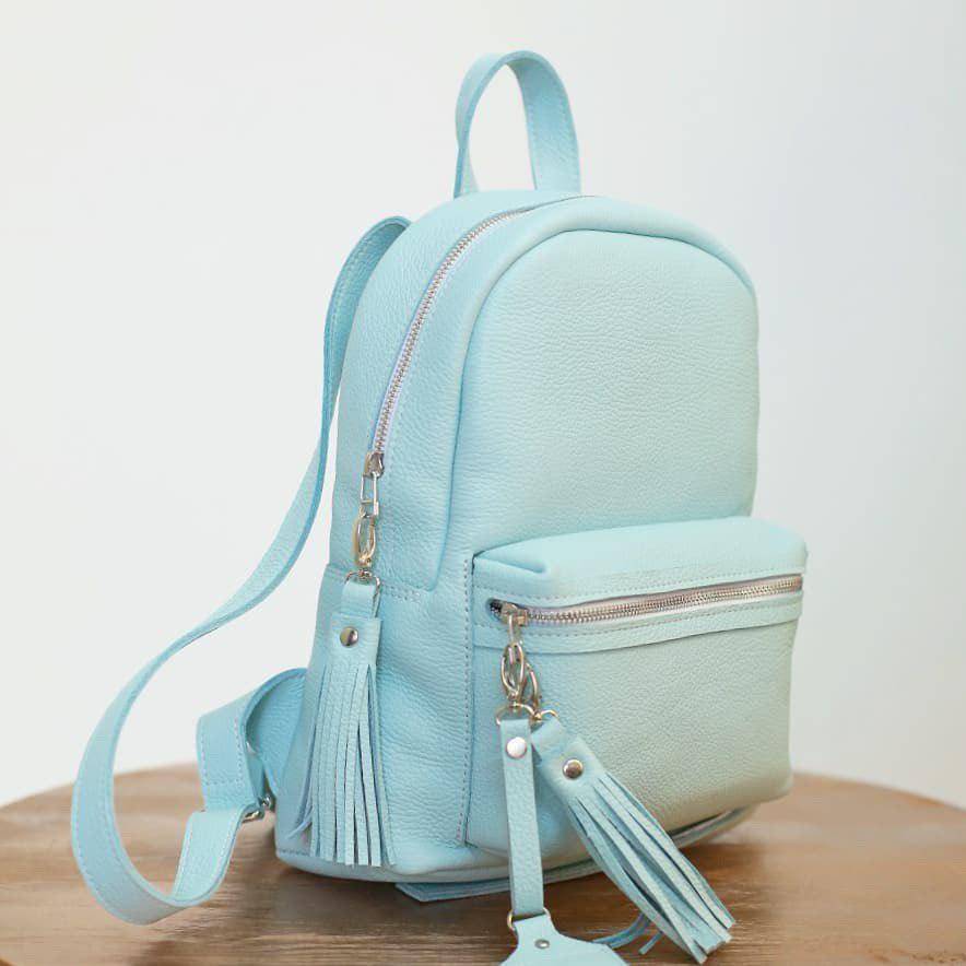 Рюкзак из кожи Jizuz Narcissus Aqua