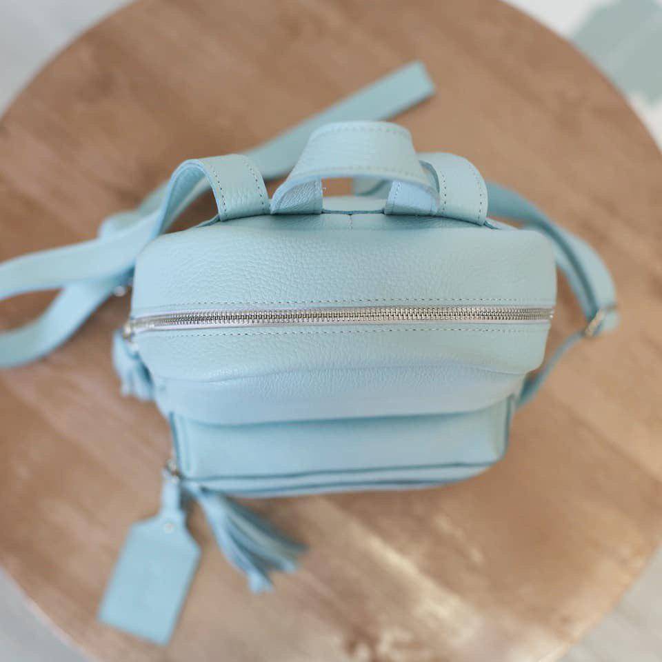 Рюкзак из кожи Jizuz Narcissus Aqua