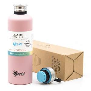 Бутылка для воды Cheeki Classic Single Wall 750 ml Pink