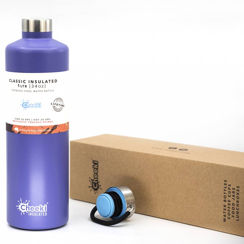 Термос Cheeki Classic Insulated 1 литр Lavender