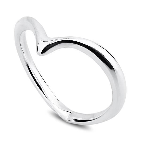 Кільце зі срібла Côte & Jeunot на фалангу в формі серця