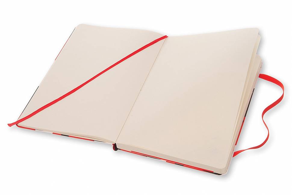 Средний блокнот Moleskine Coca-Cola Чистые листы Красный