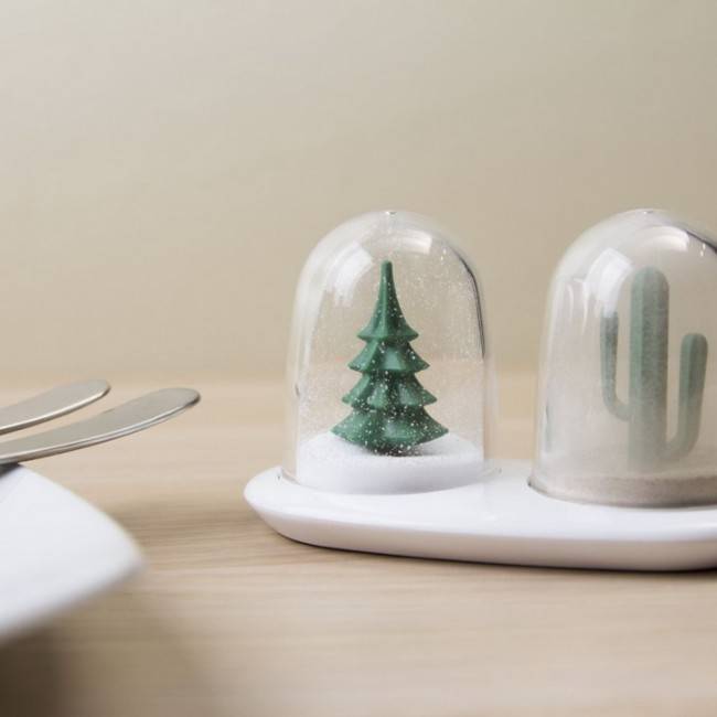 Набір шейкерів для солі і перцю Qualy Winter and Summer