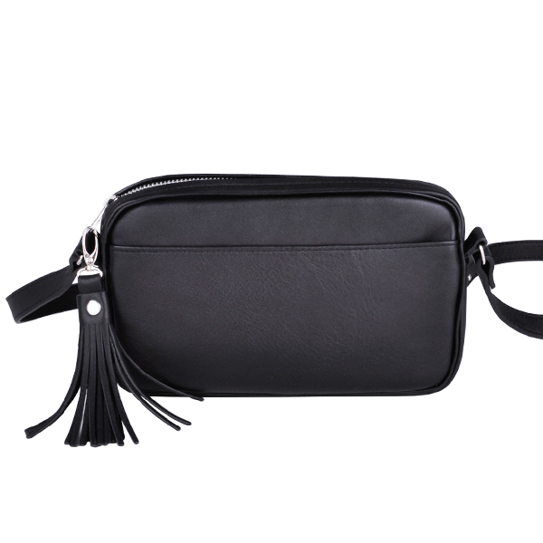 Сумка через плечо JIZUZ Clutch Black без стежки