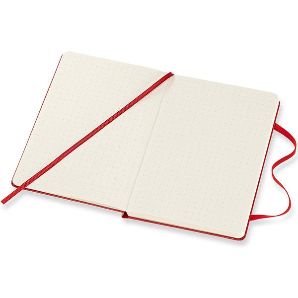 Средний блокнот Moleskine Classic Твердая обложка Красный Точка