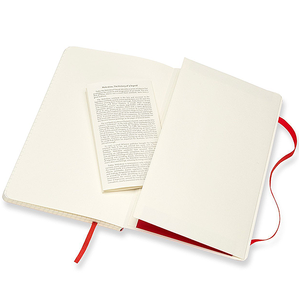 Середній блокнот Moleskine Classic Червоний М&#39;яка обкладинка Точка