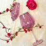 Бокал для вина Розовый Фламинго 550 мл