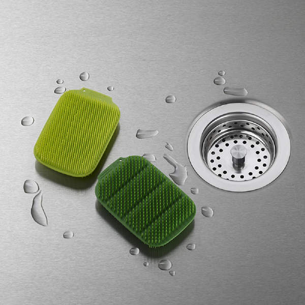 Набір скребків для миття посуду Joseph Joseph 2 шт Зелений