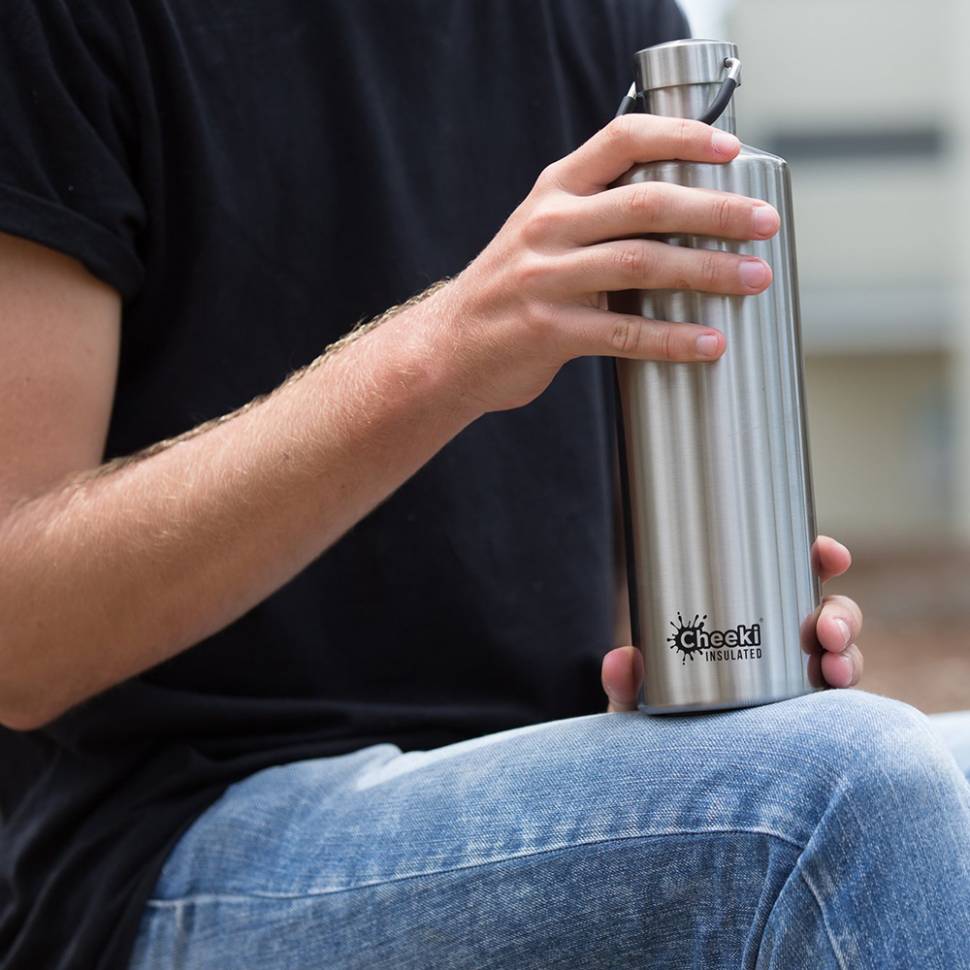 Термос Cheeki Classic Insulated 1 литр Silver