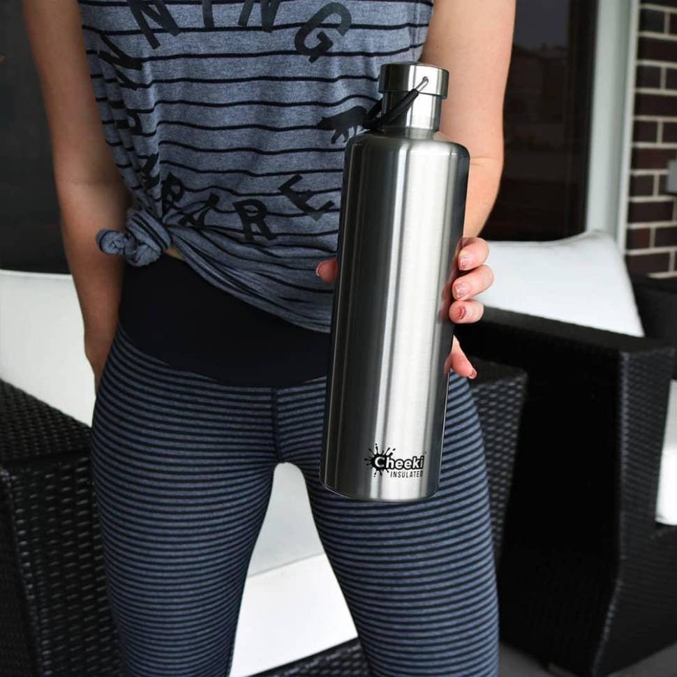 Термос Cheeki Classic Insulated 1 литр Silver