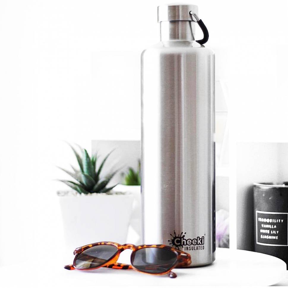 Термос Cheeki Classic Insulated 1 литр Silver