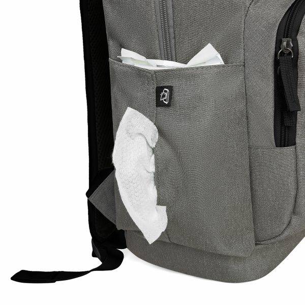 Рюкзак Для Мами Mommore Сірий з рожевим