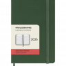 Средний Еженедельник Moleskine 2025 Миртовый Зеленый
