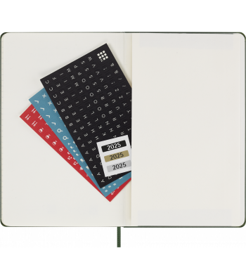 Средний Еженедельник Moleskine 2026 Миртовый Зеленый