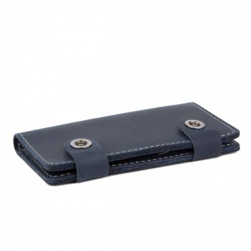 Вертикальное портмоне Black Brier Темно-синее