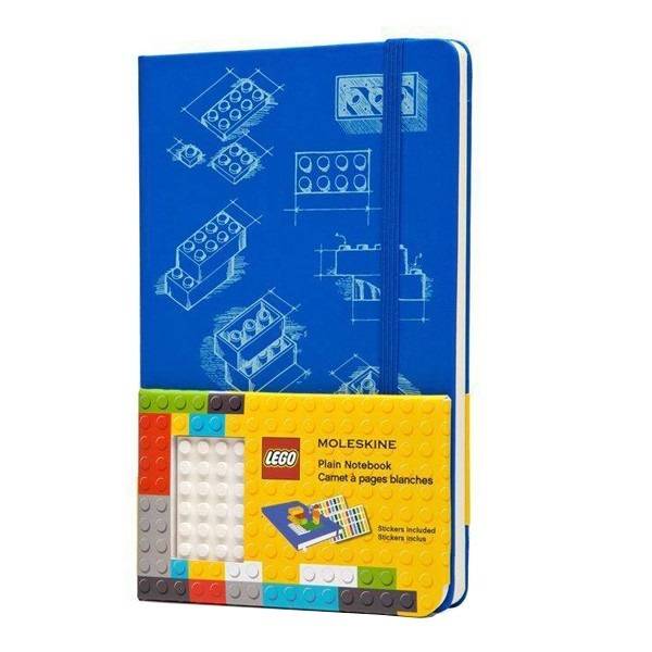 Середній блокнот Moleskine Lego чисті аркуші Синій