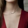 Ожерелье из серебра Четыре символа Cote & Jeunot