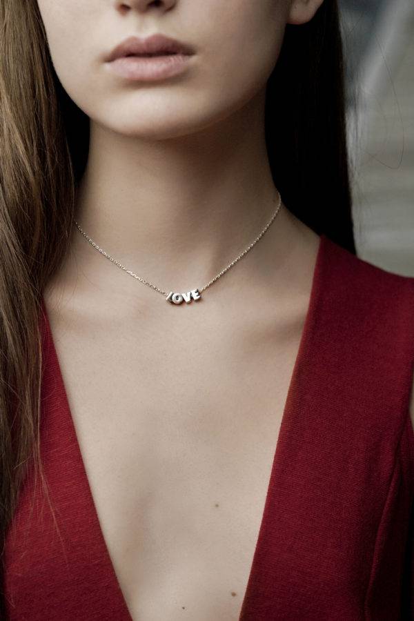 Ожерелье из серебра Четыре символа Cote & Jeunot