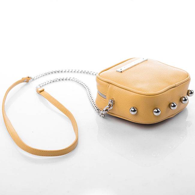 Сумка кожаная Киви Yana Belyaeva Желтая