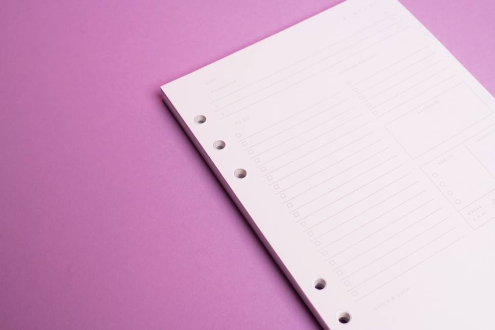 Блок для органайзеров Chiori Ежедневник