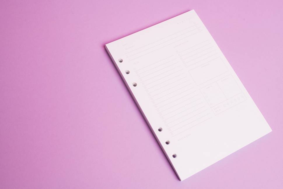 Блок для органайзеров Chiori Ежедневник