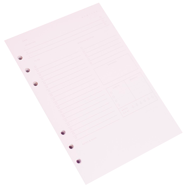 Блок для органайзеров Chiori Ежедневник