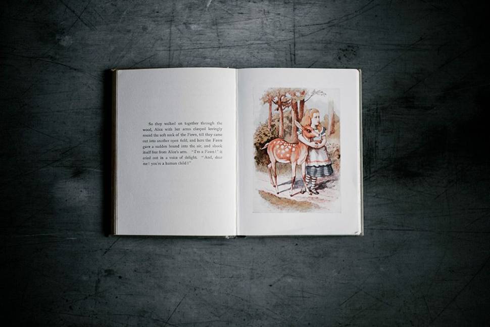 Большой блокнот Paperblanks Манускрипты Линия Алиса