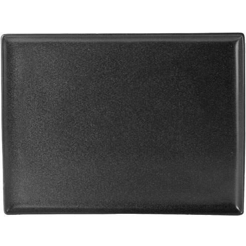 Тарелка прямоугольная Porland Seasons Black 27 см