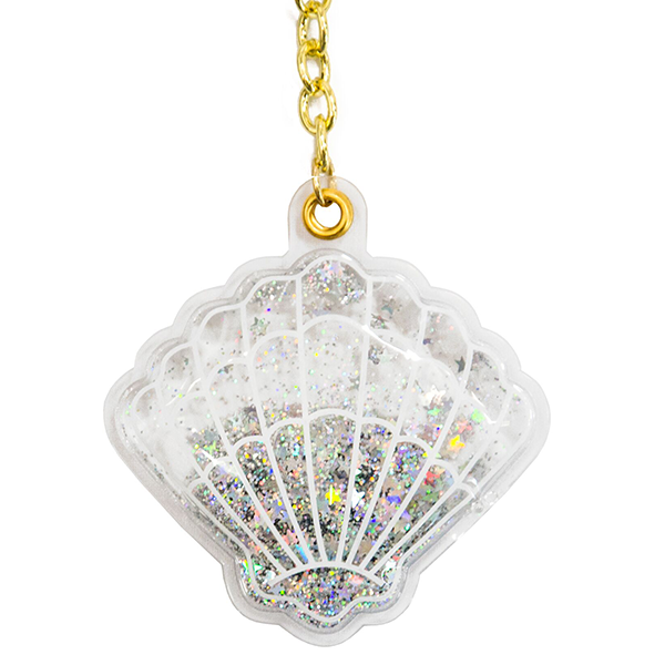 Брелок с блёстками Shell Olena Redko