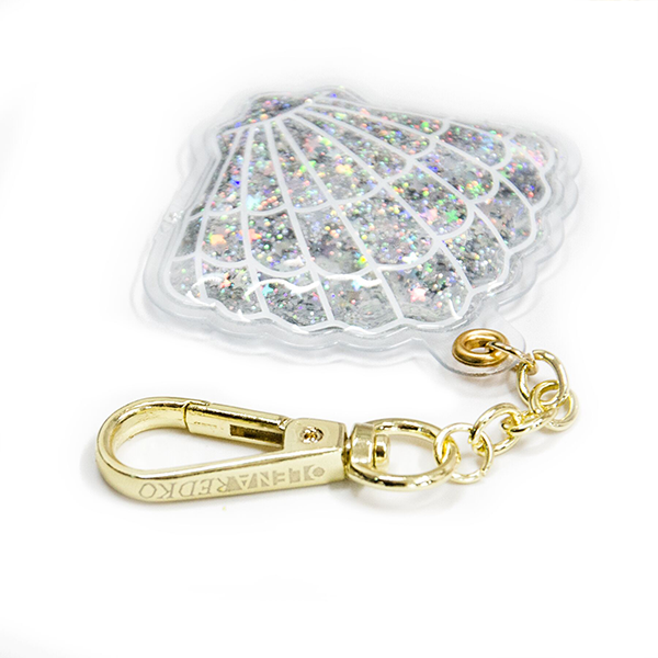 Брелок с блёстками Shell Olena Redko