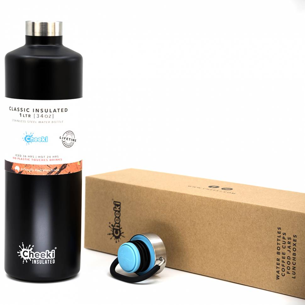 Термос Cheeki Classic Insulated 1 литр Matte Black