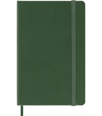 Средний Еженедельник Moleskine 2026 Миртовый Зеленый Мягкий