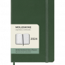 Средний Еженедельник Moleskine 2024 Миртовый Зеленый Мягкий
