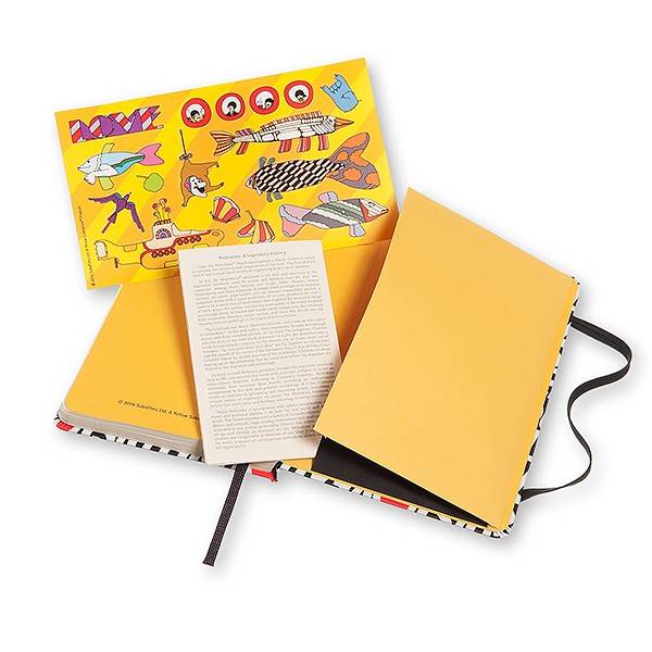 Карманный блокнот Moleskine Beatles All You Need Is Love Линия Черный