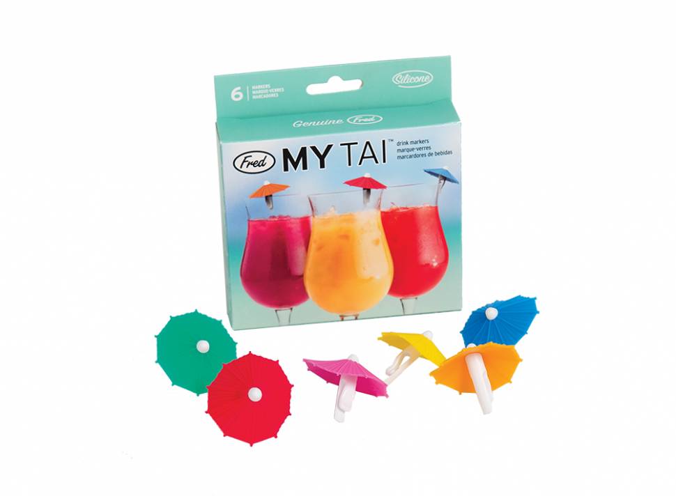Набор маркеров для бокалов My Tai Fred and Friends