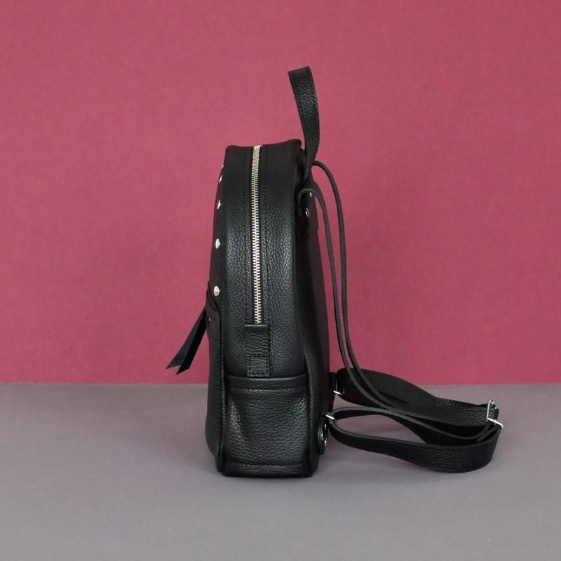 Рюкзак из кожи JIZUZ Sport Black-R