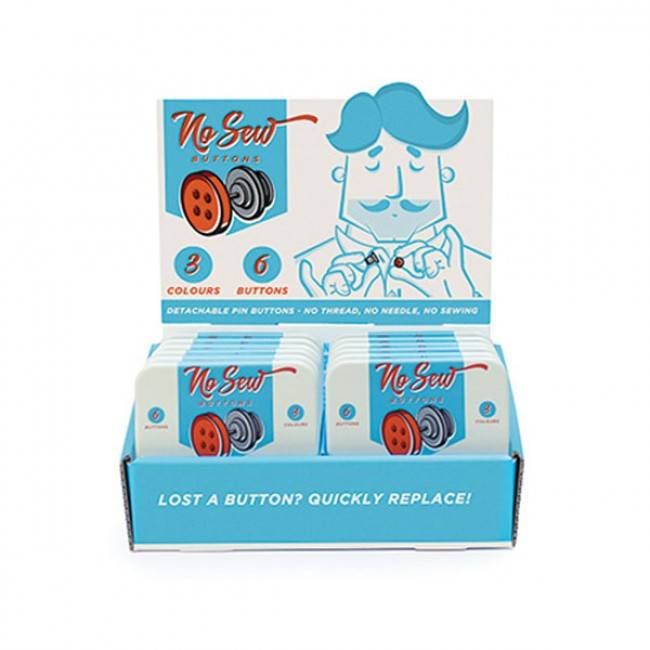 Набор пуговиц на кнопках Luckies No Sew Buttons