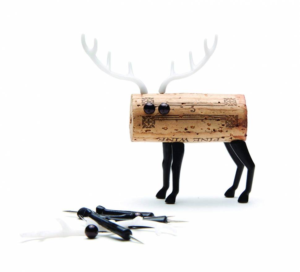 Набір прикрас для пробки Monkey Business Deer Animal Corker