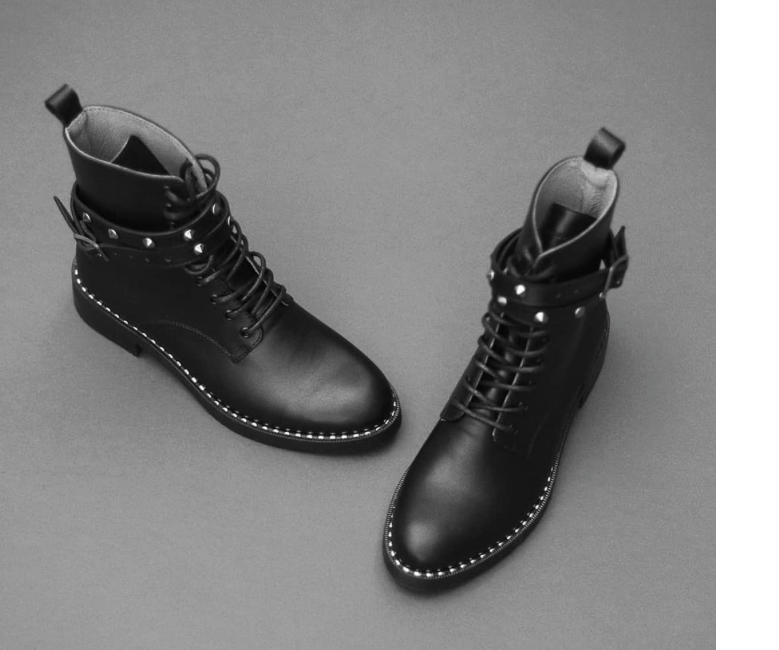 Кожаные ботинки Jizuz