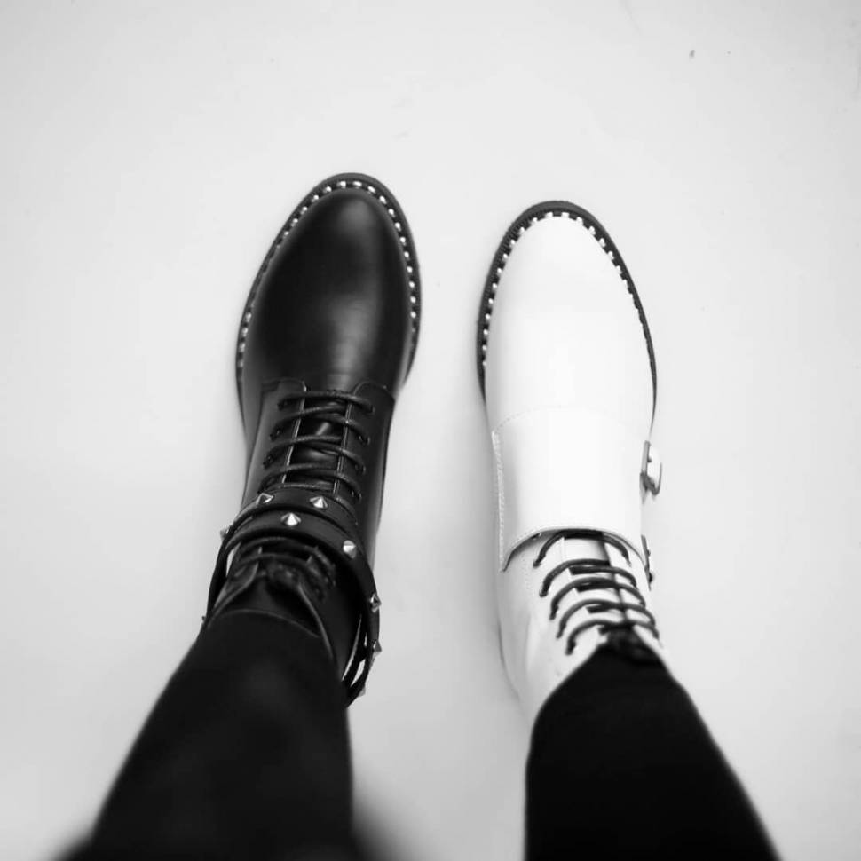 Кожаные ботинки Jizuz