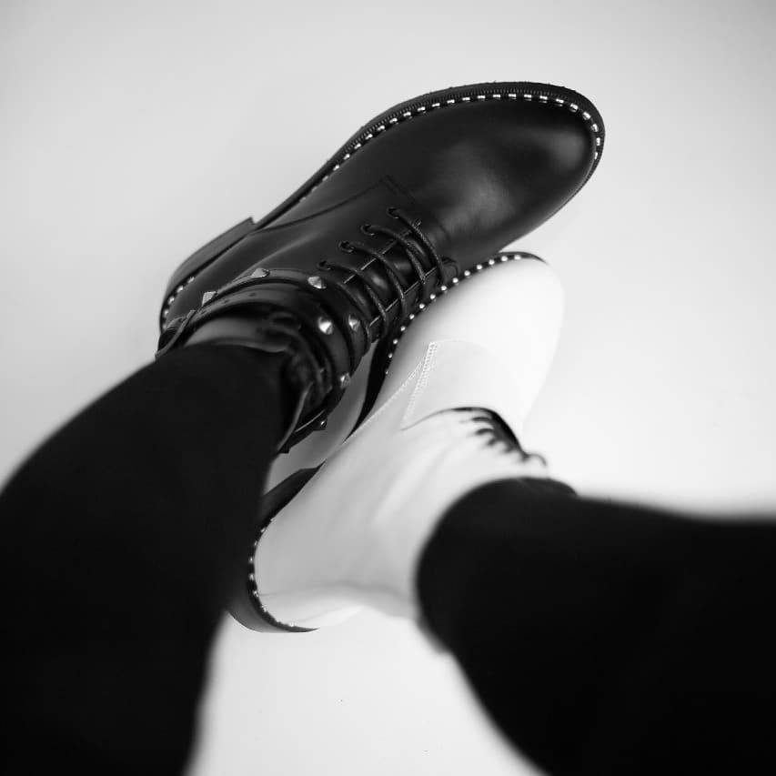 Кожаные ботинки Jizuz