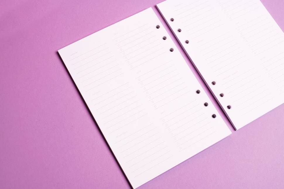 Блок для органайзеров Chiori Еженедельник