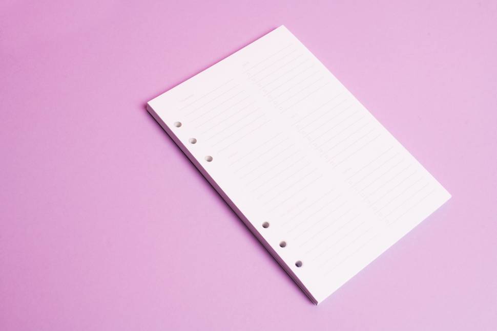 Блок для органайзеров Chiori Еженедельник