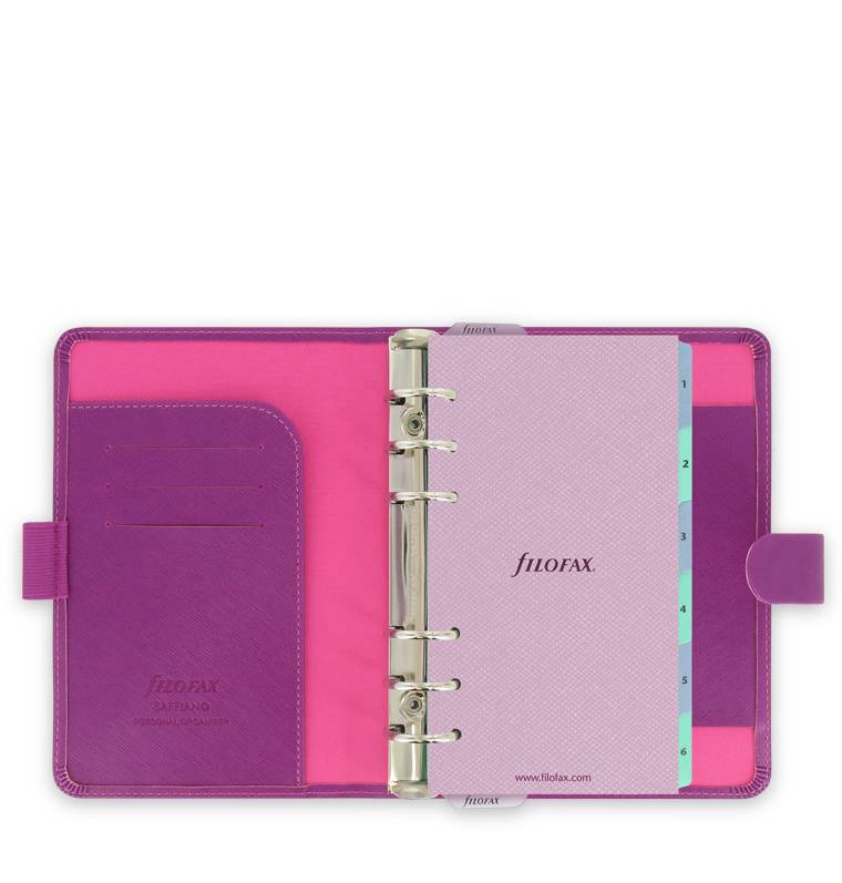 Органайзер Filofax Saffiano Personal Raspberry (022453)